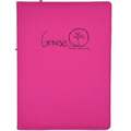 Diamond Deboss Pink Fashion Padfolio